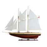Y074 Bluenose II XL Sailboat Schooner Model 
